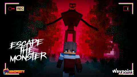 Escape the Monster by MineParty Studios on Minecraft Marketplace