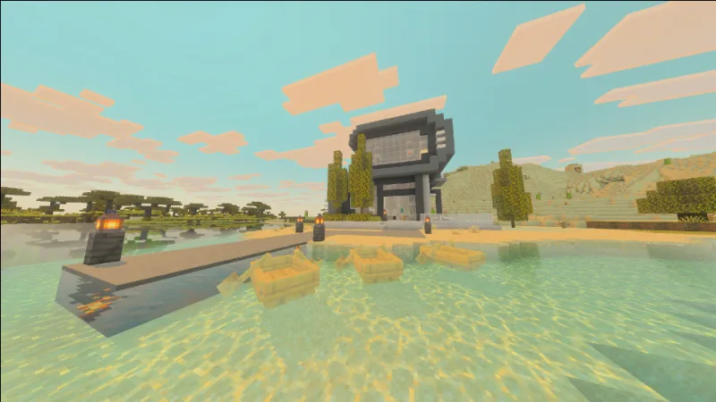 Craftable Modern Bases Add-On Minecraft Marketplace screenshot 8
