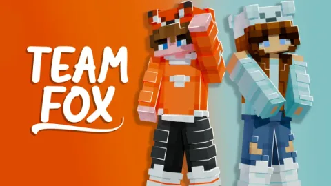 Team Fox by MineParty Studios on Minecraft Marketplace