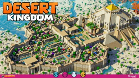Desert Kingdom by MineParty Studios on Minecraft Marketplace