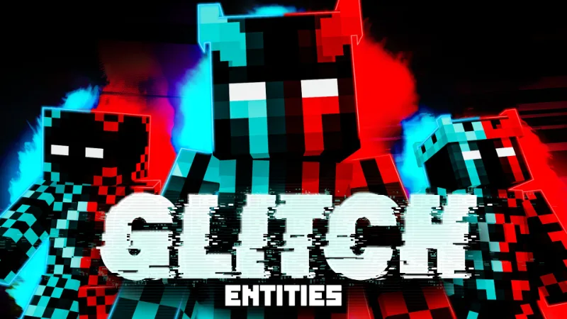 Glitch Entities by MineParty Studios on Minecraft Marketplace