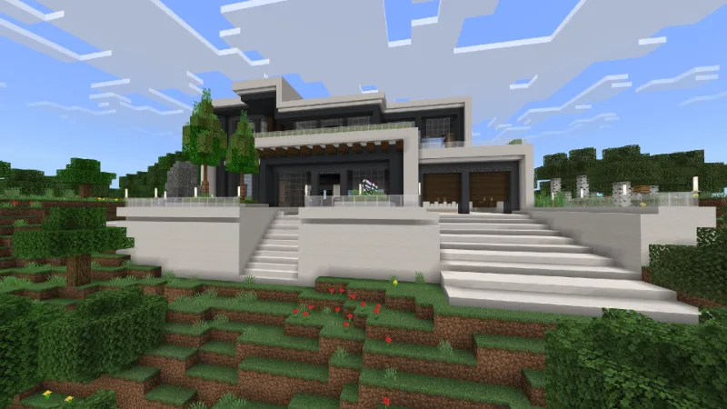 Craftable Modern Houses Minecraft Marketplace screenshot 4