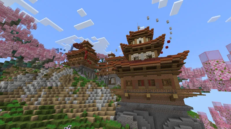 Biome Parkour Minecraft Marketplace screenshot 1
