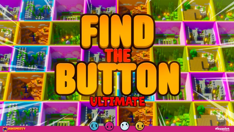 Find the Button Ultimate by MineParty Studios on Minecraft Marketplace