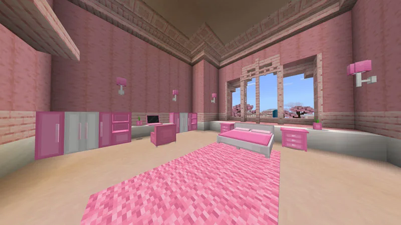 Cherry Furniture Minecraft Marketplace screenshot 3