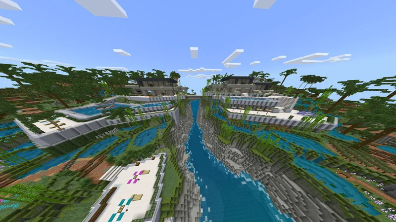 Furniture Deluxe Island Minecraft Marketplace screenshot 1