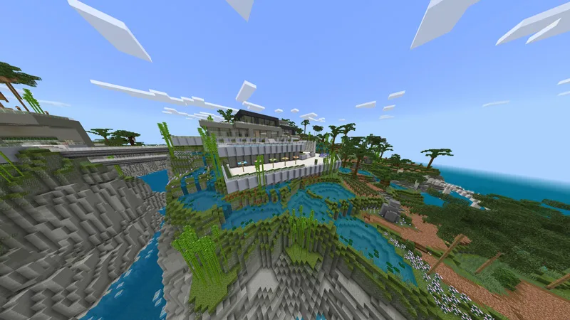 Furniture Deluxe Island Minecraft Marketplace screenshot 4