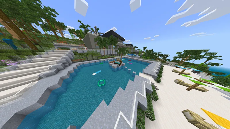 Furniture Deluxe Island Minecraft Marketplace screenshot 8