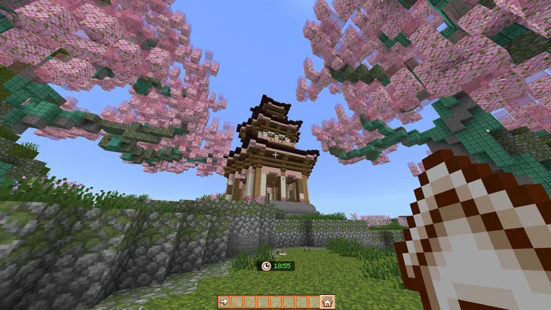 Spiral Parkour Minecraft Marketplace screenshot 1