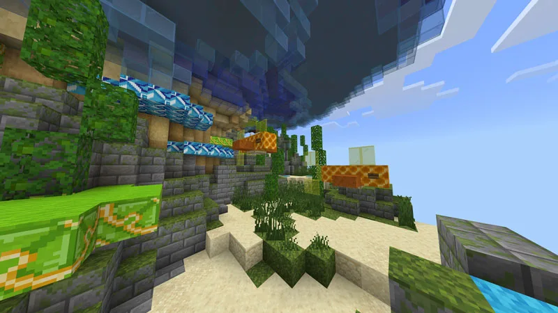 Spiral Parkour Minecraft Marketplace screenshot 4