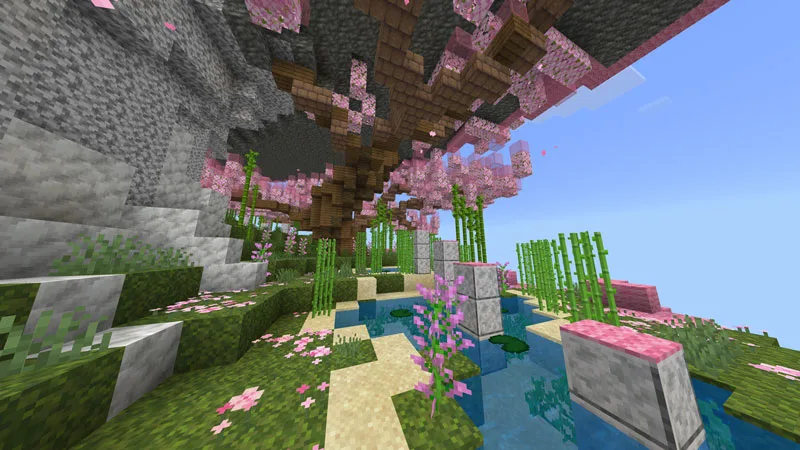 Spiral Parkour Minecraft Marketplace screenshot 5