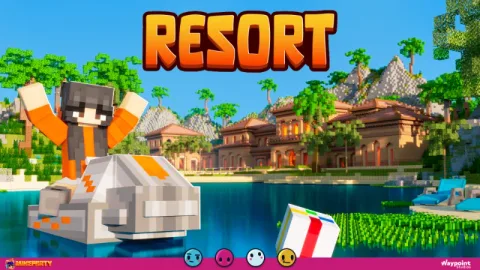 Resort by MineParty Studios on Minecraft Marketplace