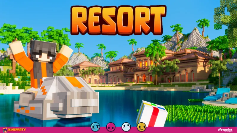 Resort by MineParty Studios on Minecraft Marketplace